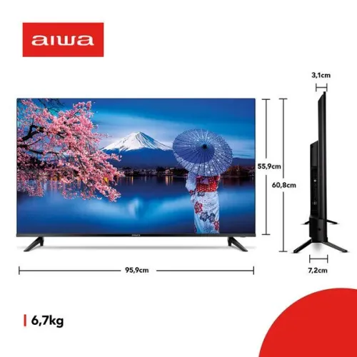 Tv AOC 43 POL dispenso curiosos