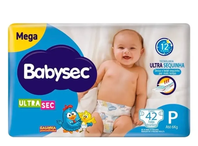 126 fraldas babysec P