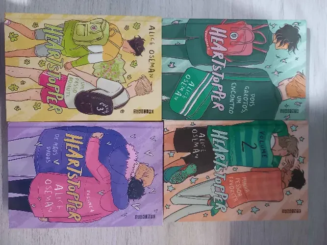 Livros heartstopper - Alice Oseman