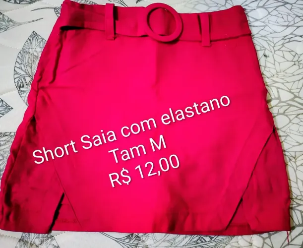 Short Saia com elastano