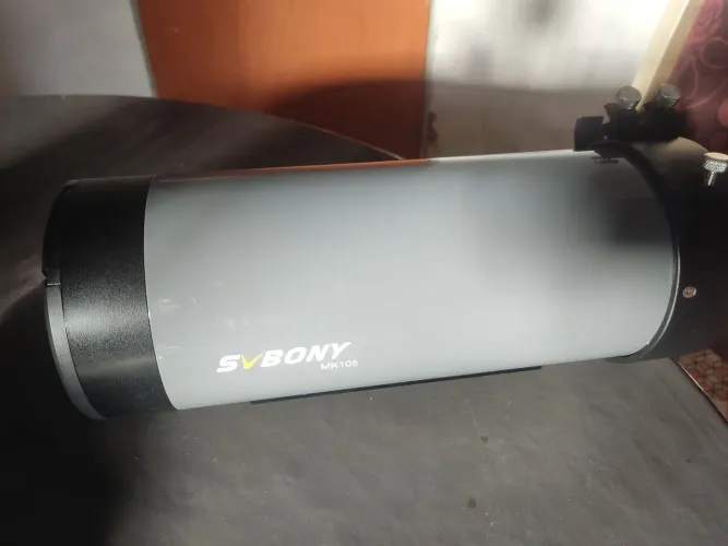 Vendo telescópio mk105 da svbony,abertura 105mm, distância focal 1360mm