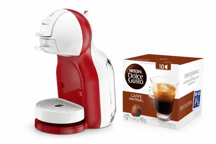 cafeteira dolce gusto + 10 cápsulas - 127v