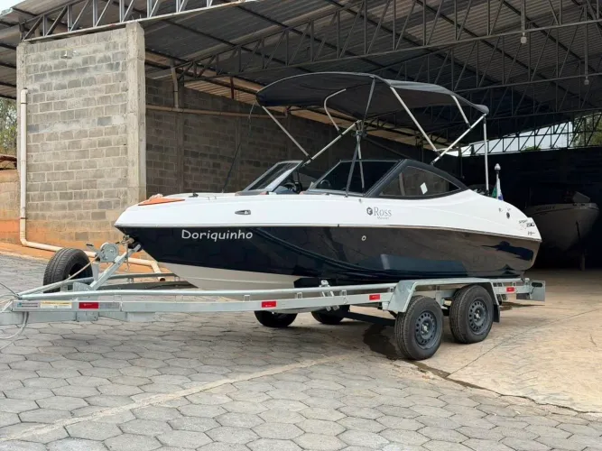 Lancha Ross mariner 190 R sport 2023 apenas 40hrs de uso