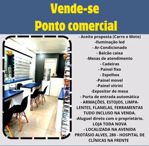 Venda de ponto comercial