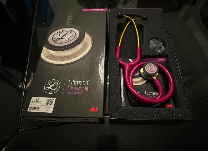     Estetoscópio Littmann Classic III Rainbow Original Seminovo 