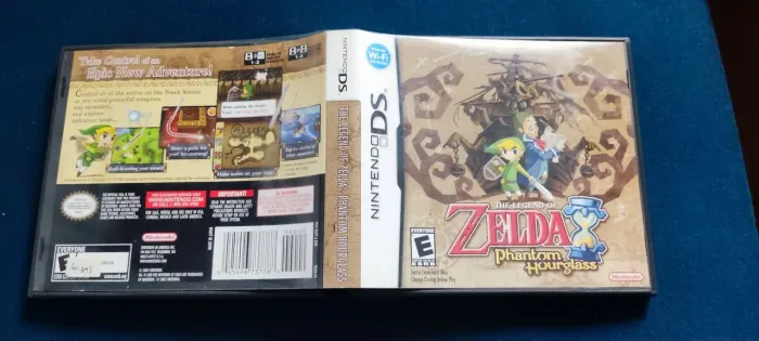 Zelda Phantom Hourglass em ótimo estado