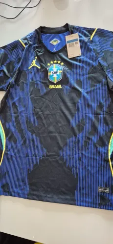 Camiseta Seleção Brasileira Jordan azul