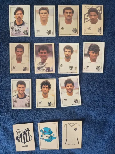 Figurinhas Santos - Copa União 1987