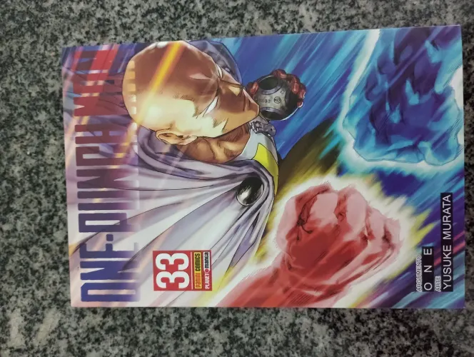 Mangá One-Punch Man Vol. 33 Panini One Punch Man Saitama Garou Yusuke Murata