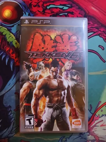 Tekken 6 - PSP (mídia física original)