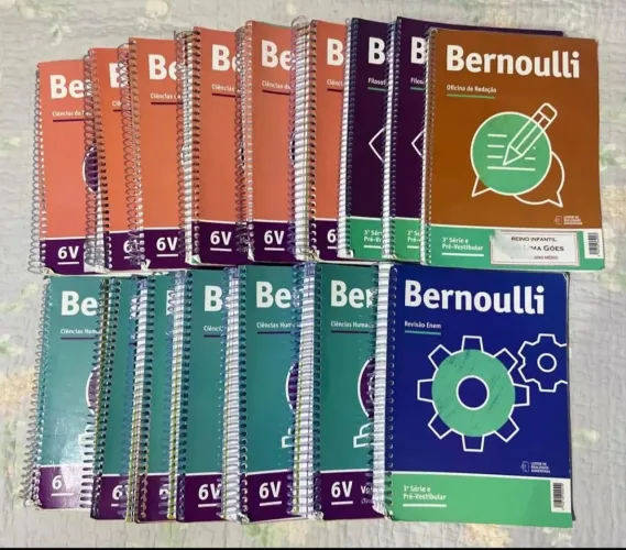 Coleção Apostila Bernoulli 6v-Ensino Médio - Vestibular