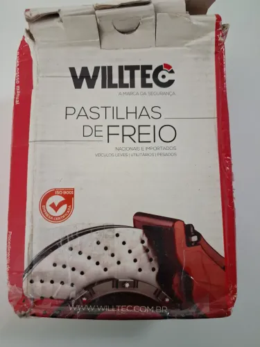 Pastilhas de freio traseira GM Cruze 17/T Willtec