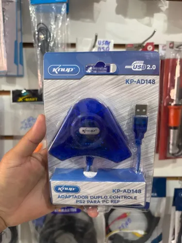 Adaptador duplo controle