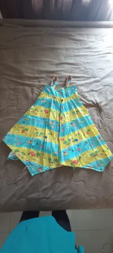 Vestido alphabeto tamanho 6 anos