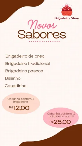 vendemos brigadeiro por encomenda 