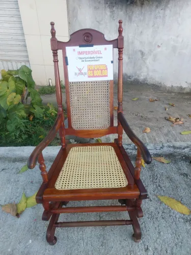 CADEIRA BALANÇO COLONIAL