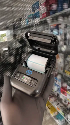Mini Impressora Bluetooth térmica para etiqueta 