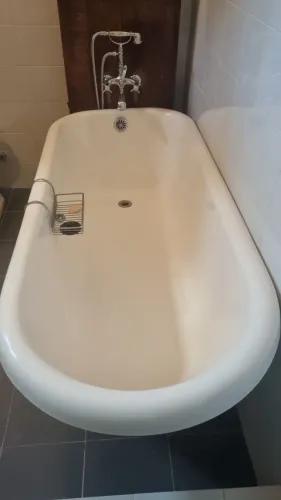 Banheira de banho de ferro laqueada