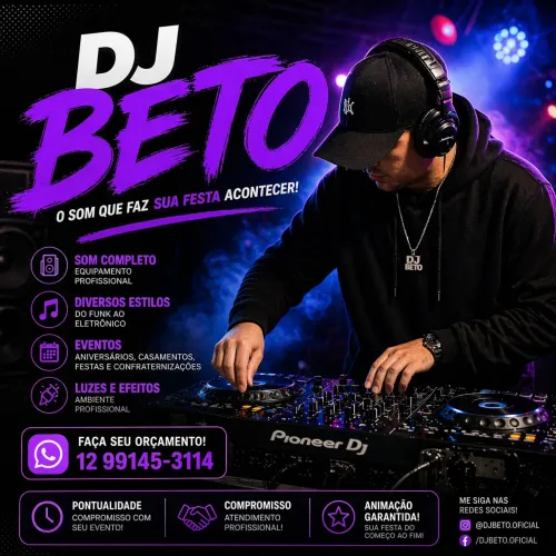 DJ para festas e eventos