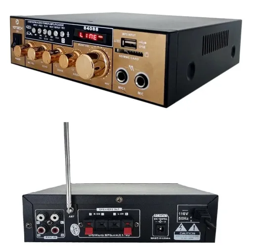 Amplificador de áudio receiver Bluetooth