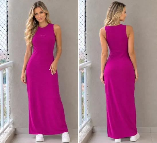 Vestido longo coloco