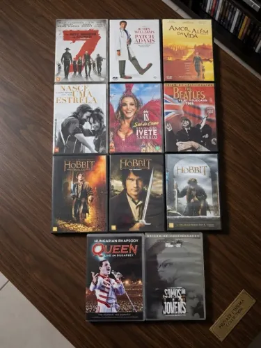 Vendo lote de DVDs