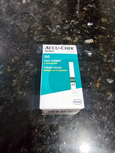 TIRAS ACCU-CHEK ACTIVE 50 UNIDADES