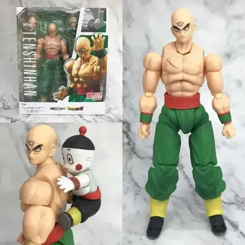 Figura de Tenshinhan da Bandai S.H. Figuarts OFICIAL 