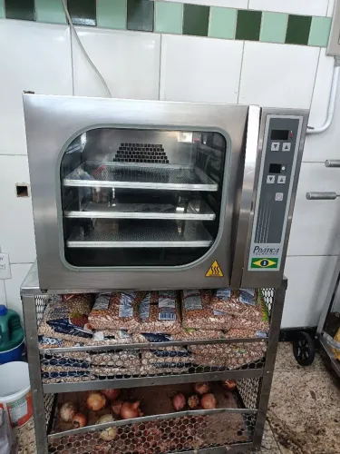 Forno elétrico convecção Prática