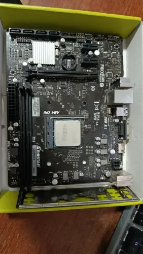 AMD Ryzen 5 1600 e placa mãe com defeito