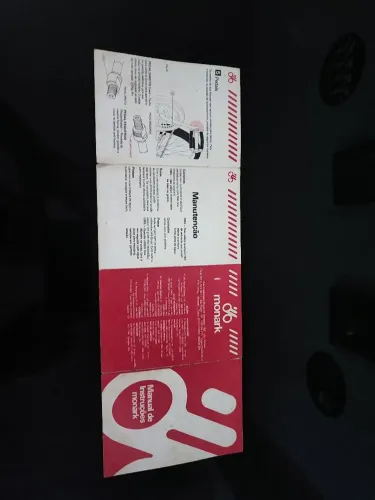 Manual do proprietário monareta Monark 1988