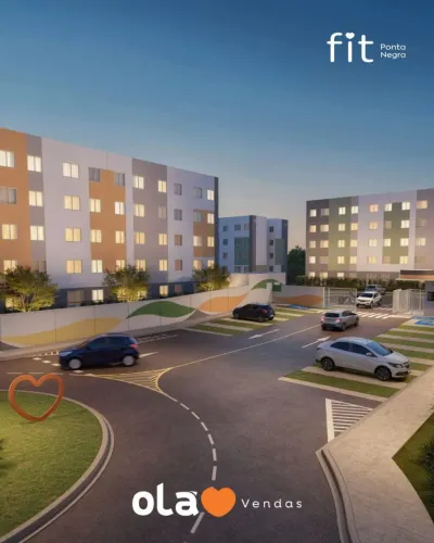 Excelente Investimento na Ponta Negra - Manaus  são apartamentos a partir de R$217mil