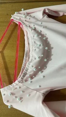 Vestido de pérolas 