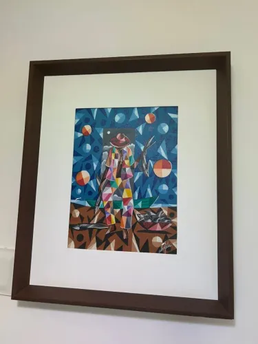 Quadro Colorido Moderno para Sala ou Escritório