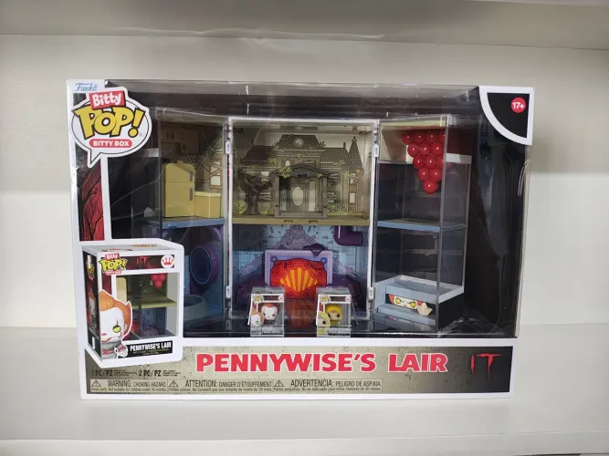Funko Bitty Box! IT A Coisa Pennywise?s Lair + 2 Bitty Pop