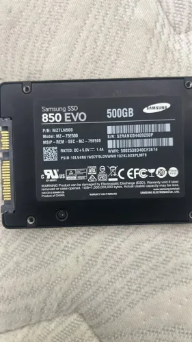 SSD 500gb 2.5 Sata 3 850 Evo