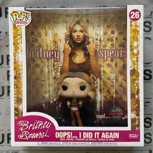 FUNKO POP Rocks Albums Britney Spears - Oops? I Did It Again #26