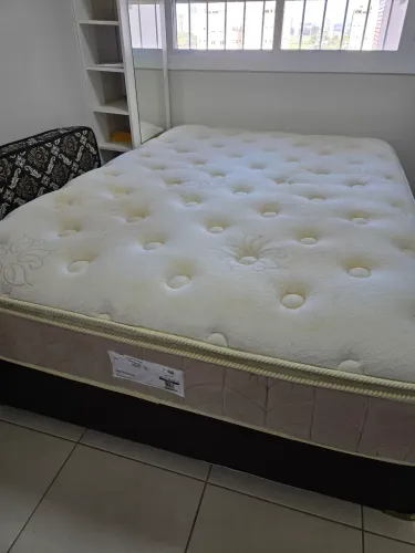 Cama box casal ortobom
