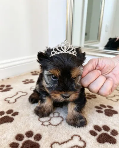Yorkshire Terrier Filhote Cheia de Energia