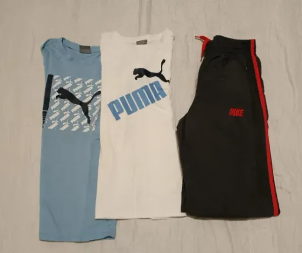 Kit com 3 peças infantis menino 6-8 anos