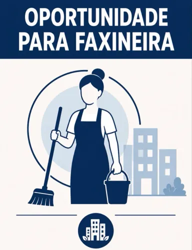 Vaga para limpeza condominial-Leia a descrição