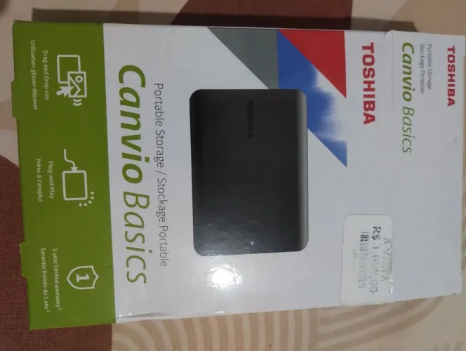 HD Externo 4TBs Marca Toshiba