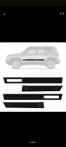 Barra de proteção lateral das portas 