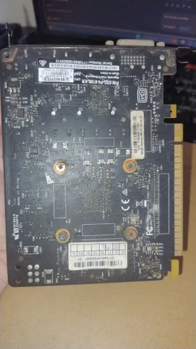 PLACA DE VÍDEO EVGA GEFORCE GTX 1050 QUEBRADA