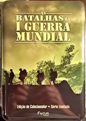 Box de DVDs: "As Batalhas da Iª Guerra Mundial" - Edição de Colecionador