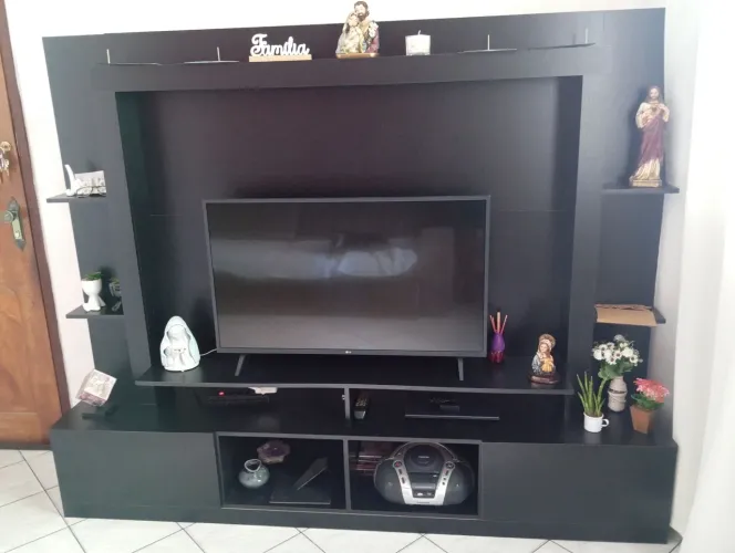 Rack estante com painel para Tv até 65".