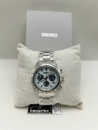 Relógio Seiko Prospex Speedtimer Cronógrafo Solar - SSC965B1