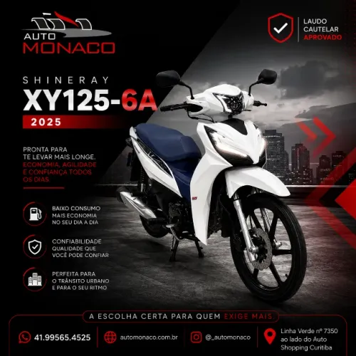 SHINERAY XY125-6A 2025