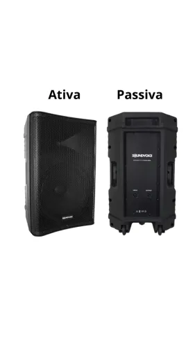 Caixa De Som Arka At-10 Pol Ativo - Caixa de Som Passiva Soundvoice ARKA PV-10 - Woofer 10
