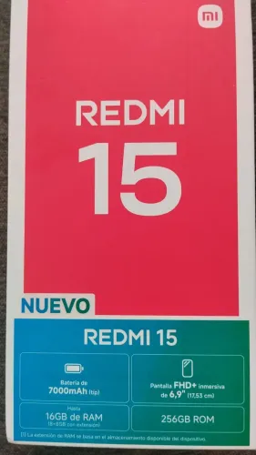 REDMI 15 NA CAIXA!!!